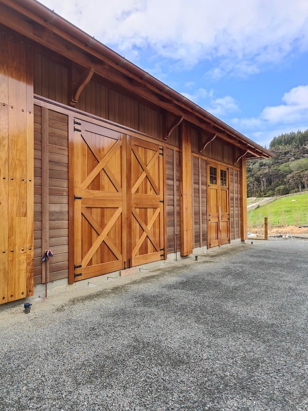 Stables barn doors new build