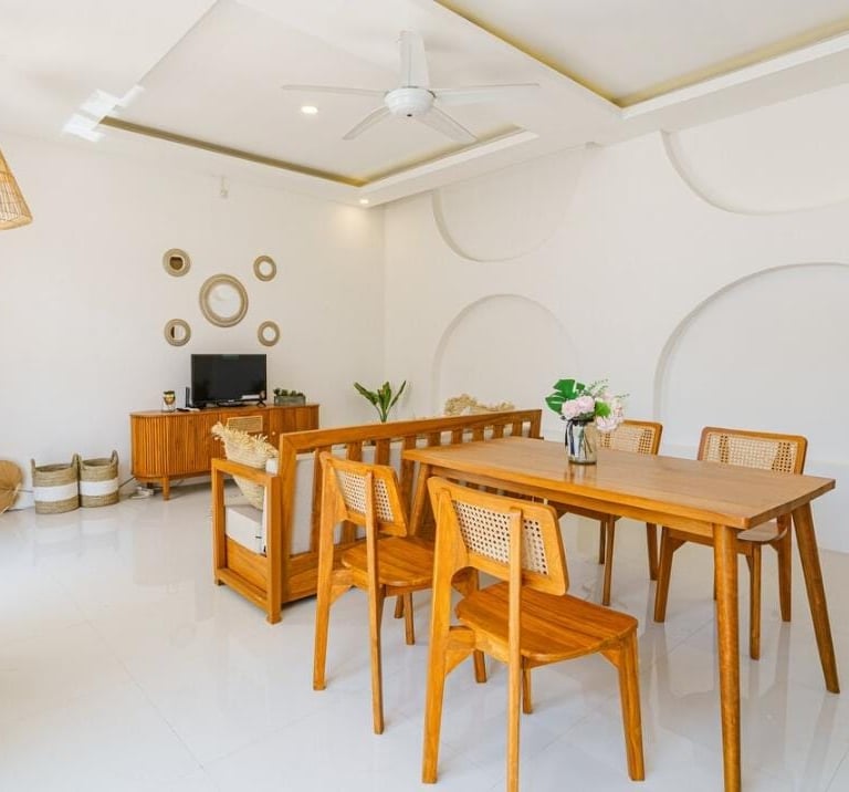 Living Room Villa Canggu 
