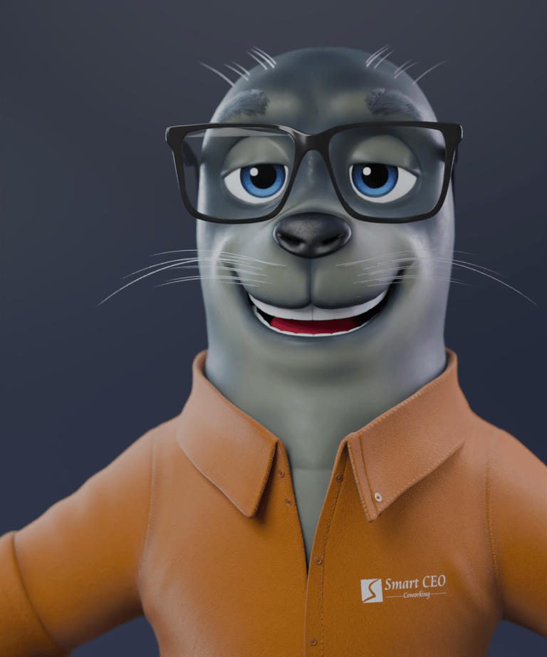 mascote 3D e personagem 3D