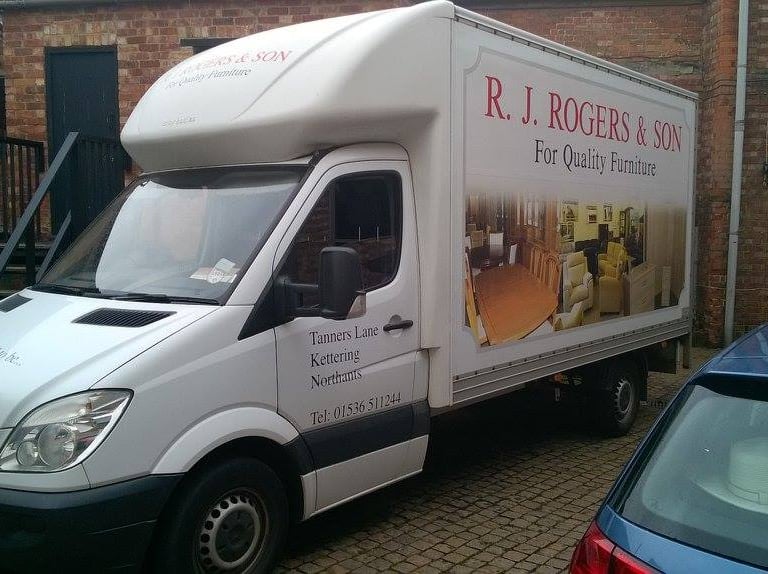 R.J Rogers & Son Delivery Van Kettering