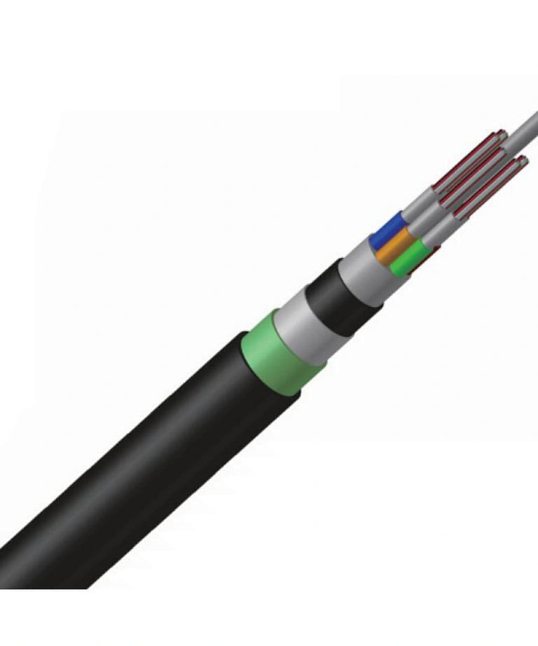 Loose Tube Laye Staranded Non-Metallic Reinforced Core Light Armored Fiber Opitc Cable