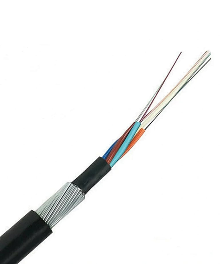 GYTA 2 144 Core Double Jacket Outdoor Fiber Optical Cable For Submarine Installation