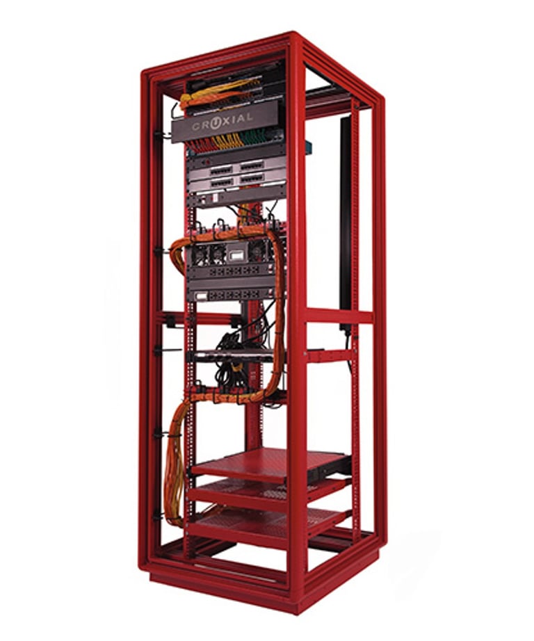 42u 24"D Cable Network Rack Deep