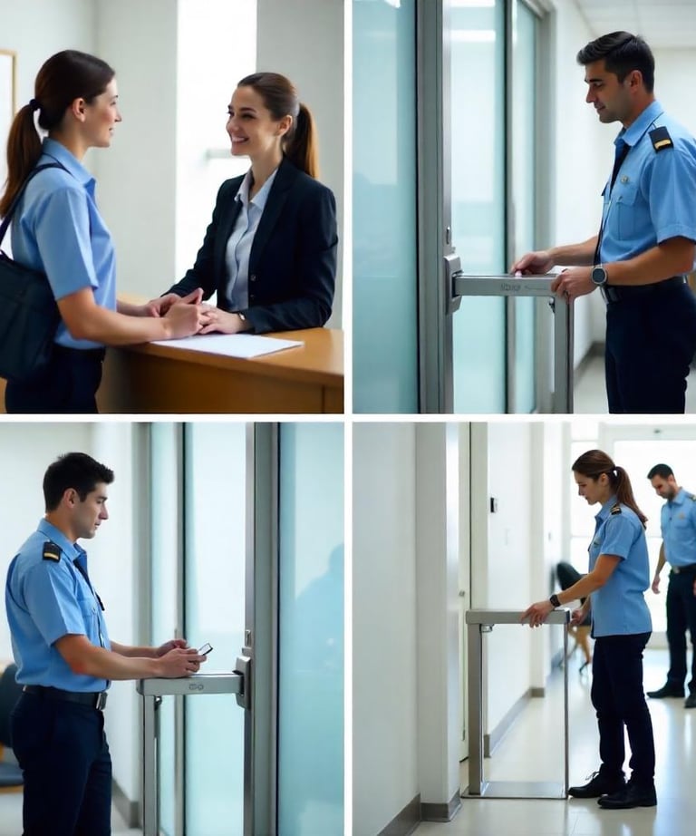erfiles auxiliares y conserjería para servicios en Cataluña