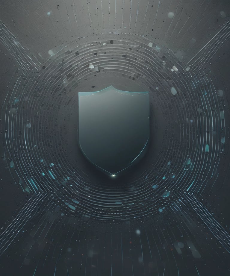 A close-up of a computer screen displaying a cybersecurity warning.