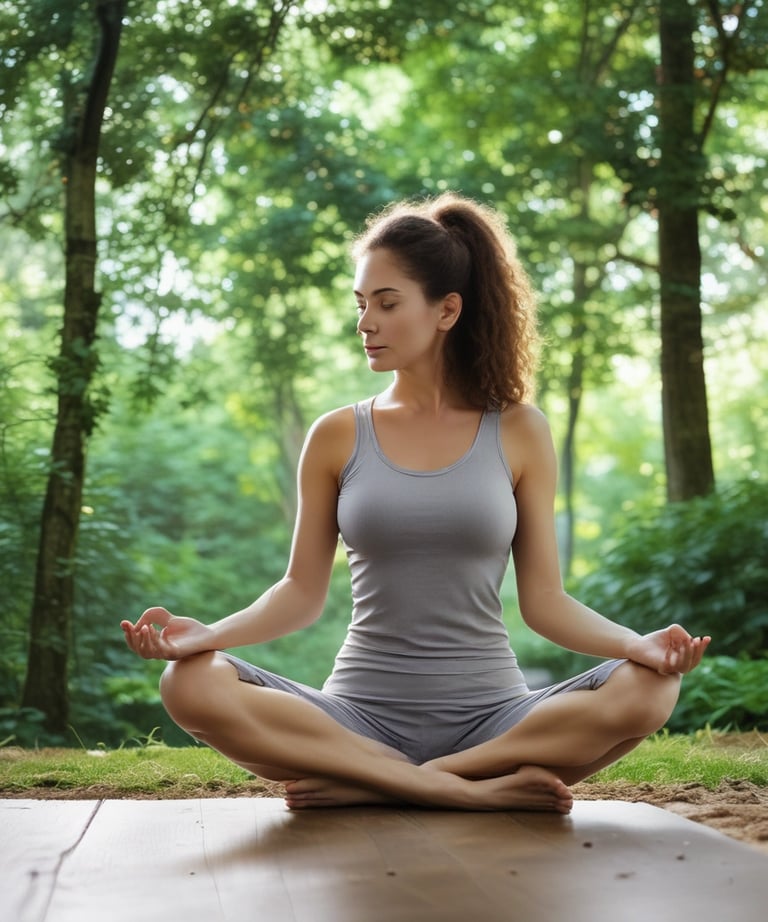In a shaded area with an ornate backdrop, a person is receiving a massage or some form of care while sitting on a mat. Nearby stands a large umbrella providing extra shade. A group of people is gathered in the background, absorbed in conversation. The scene feels intimate and focused, with elements of daily life and cultural significance present.