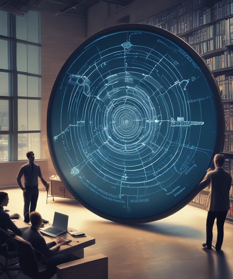 A serene individual meditating surrounded by subtle waves of energy in a natural setting.