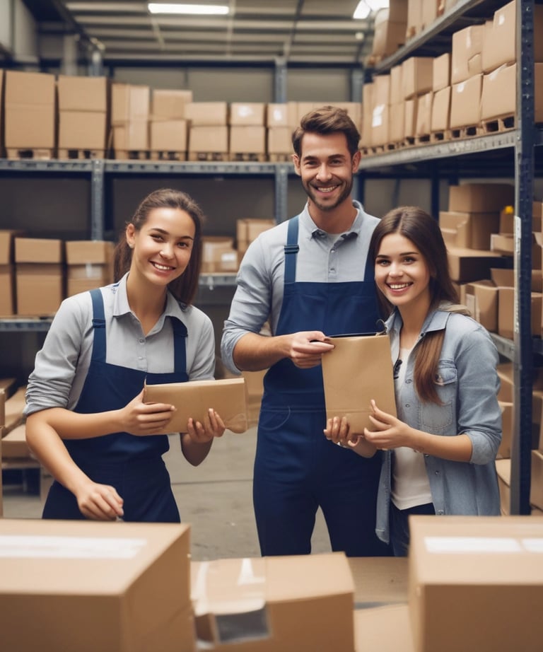 A professional handshake over a desk with coffee cups and green elements in background.