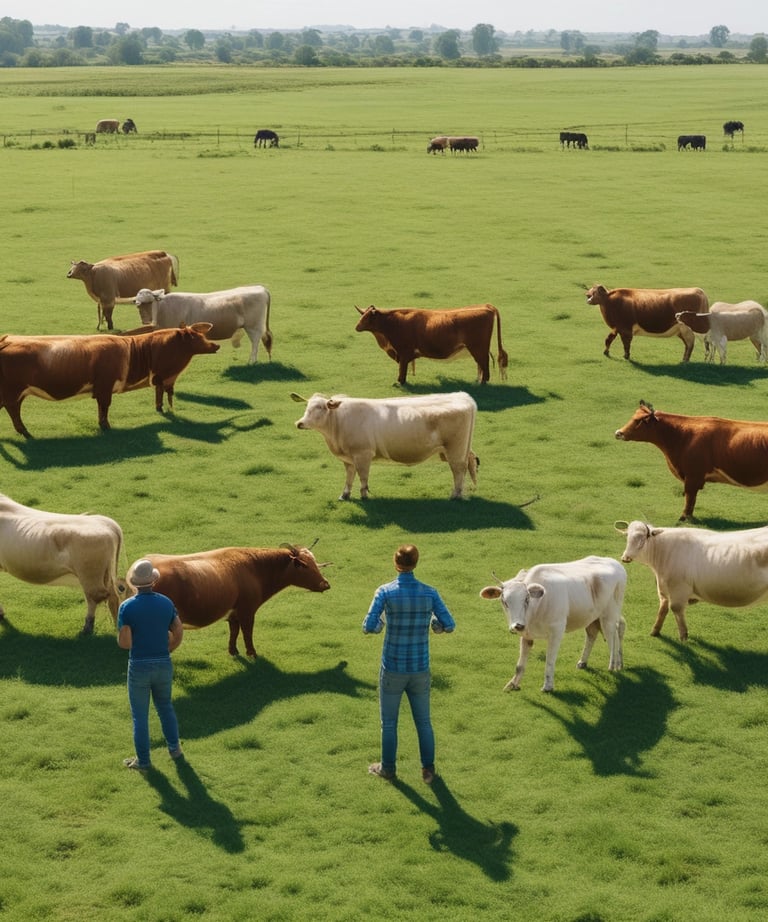 A professional team working on digital marketing strategies.