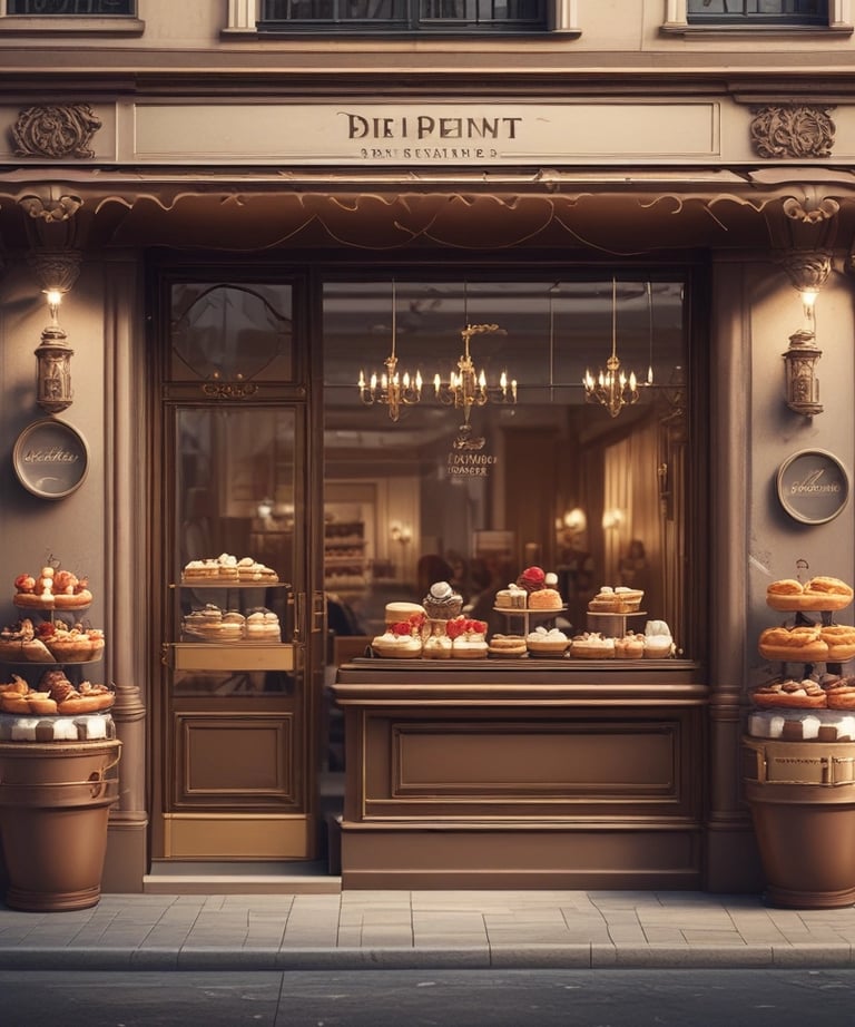 A bustling wholesale warehouse filled with shelves of pastry and gelato supplies.