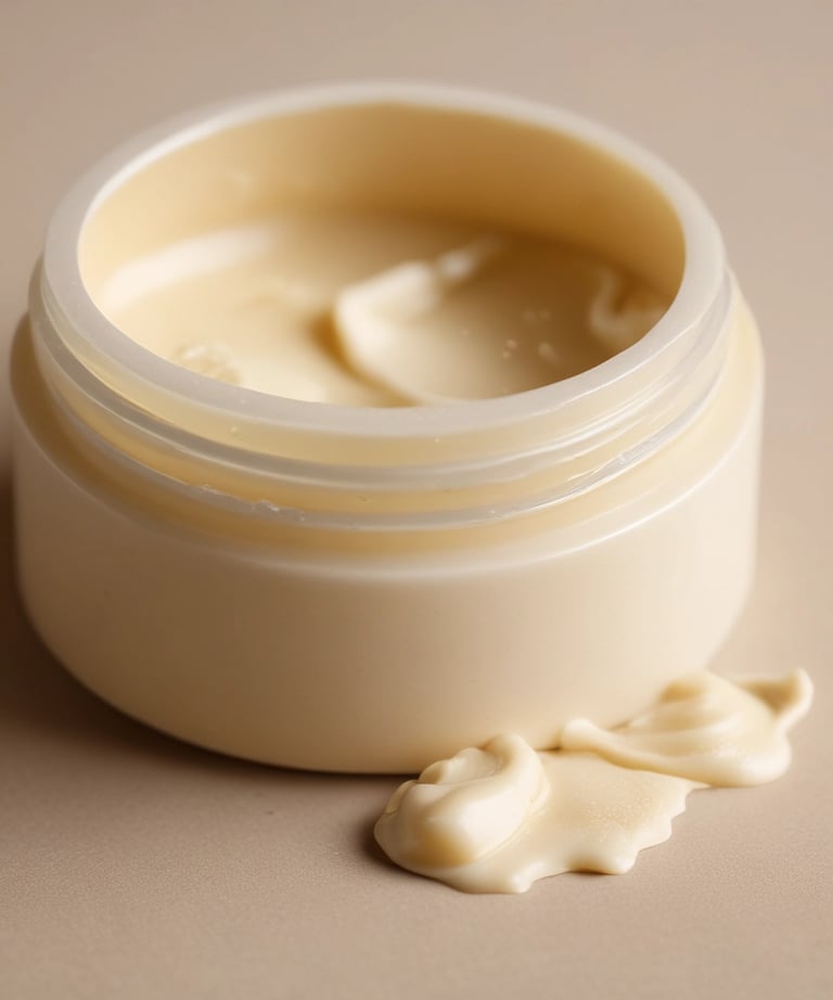 Close-up of hands gently holding a smooth stone, symbolizing grounding and mindfulness.