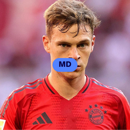 Joshua Kimmich, millieu défensif du Bayern Munich