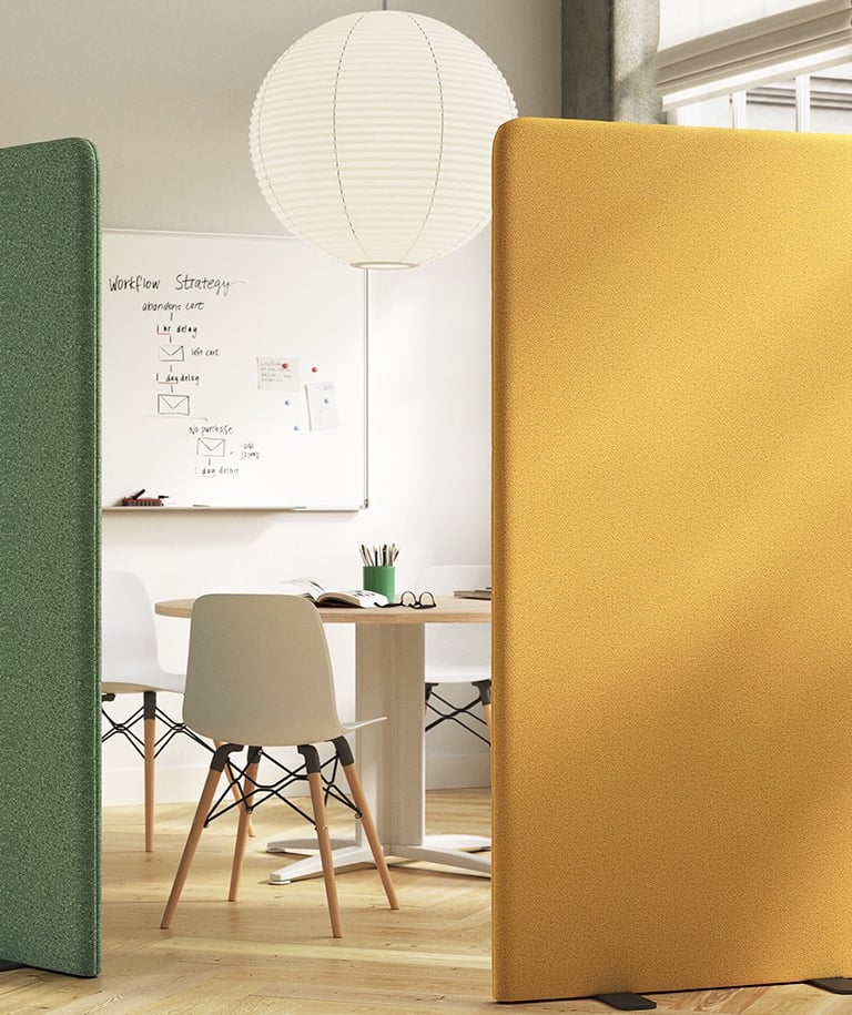 cloison acoustique   pour espace profesionnel