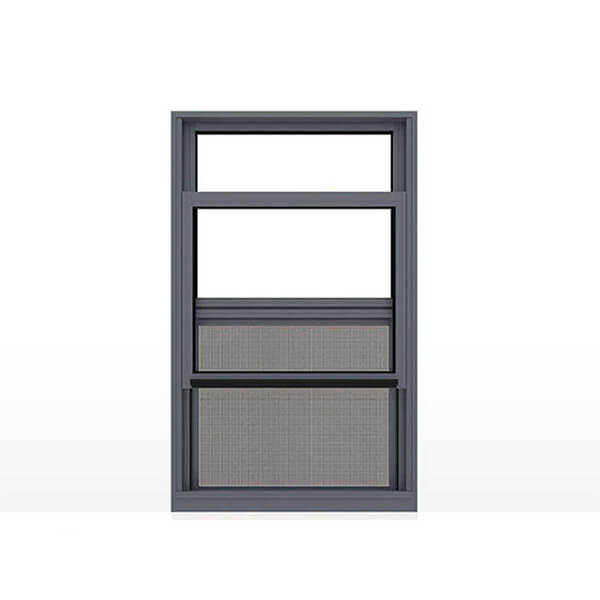 certified aluminum single hung windows