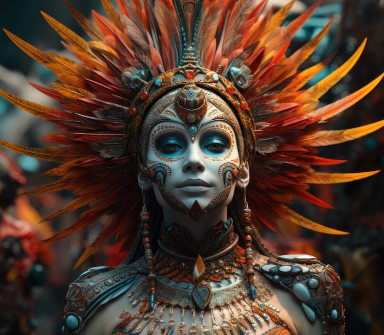 alien tribe wild native Indian
