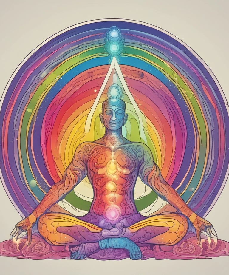 A stack of smooth, rounded stones is balanced in the center against a dark background. Three small tealight candles with gentle flames are positioned around the stones, casting a warm glow.