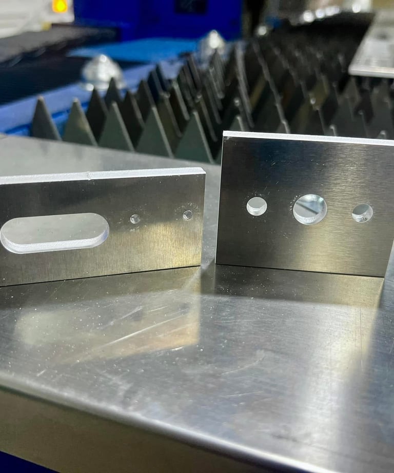 Laser Cut 1/4" Aluminum