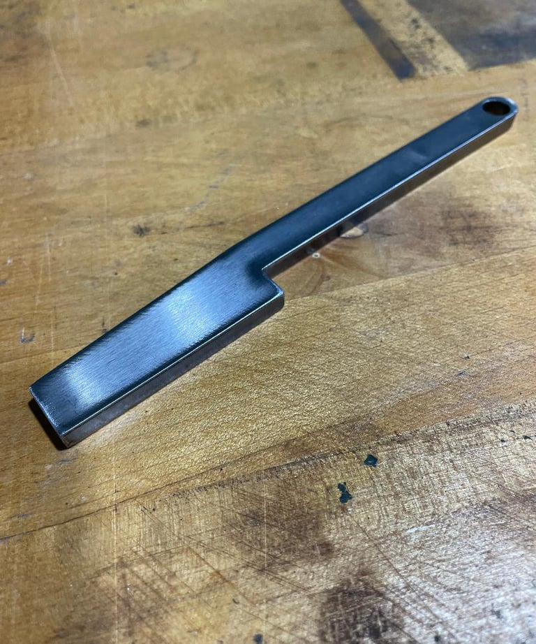 Laser Cut Scrap Finger 1/4" 4140PH