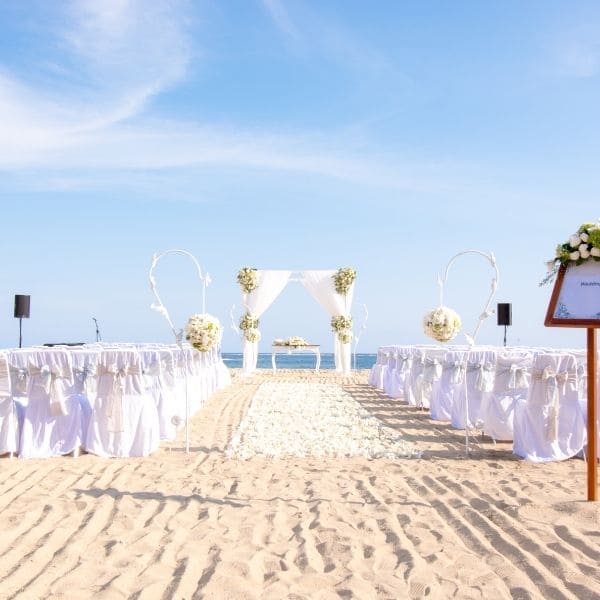 ceremonia de boda en la playa