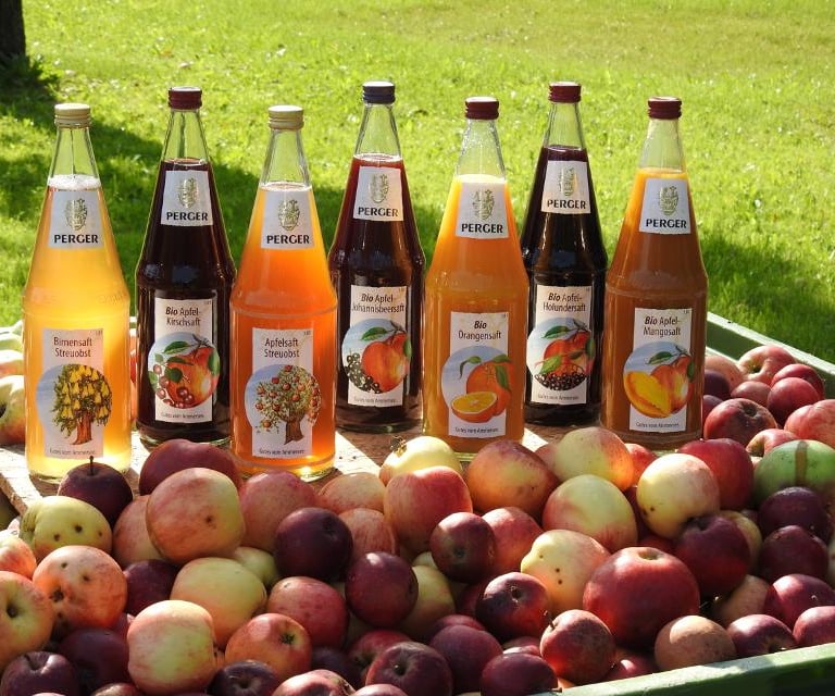 Peger Fruchsaft und Schorlen aus Breitbrunn