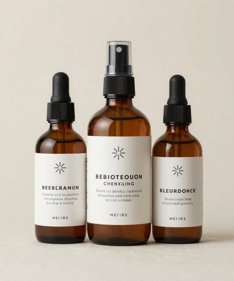 Hands holding a glowing crystal with a soft natural background.