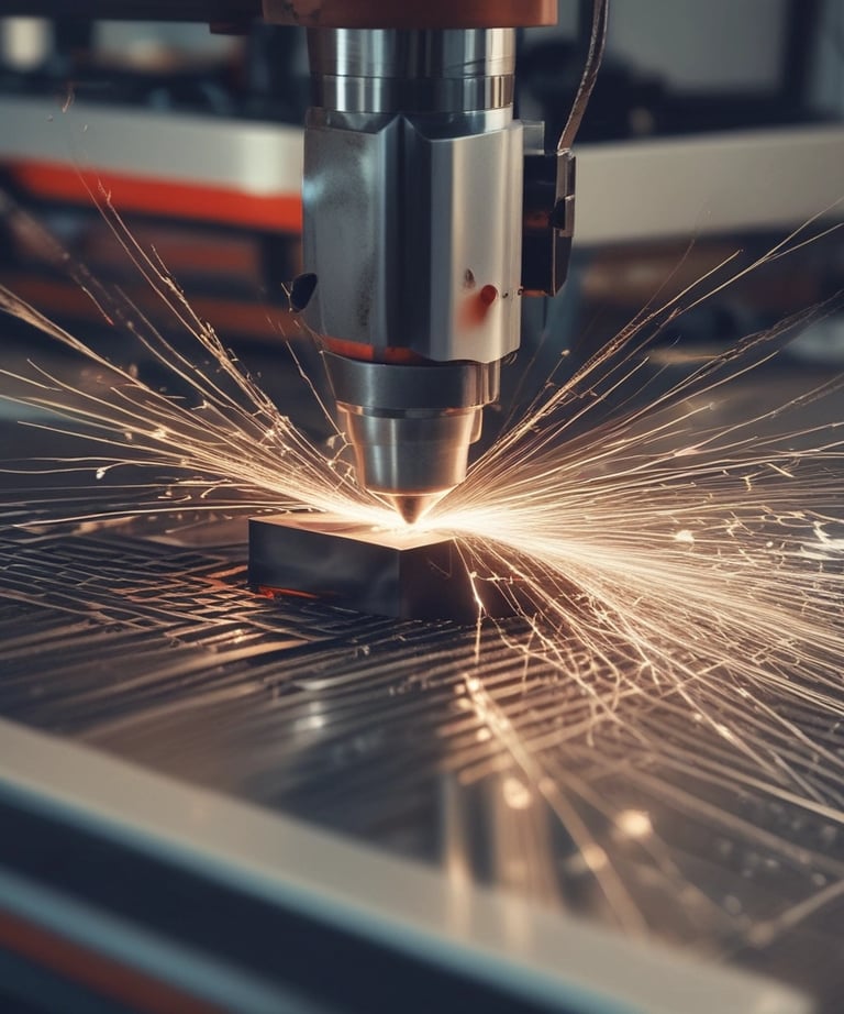 A close-up of various metal materials like steel, aluminum, and copper stacked neatly.