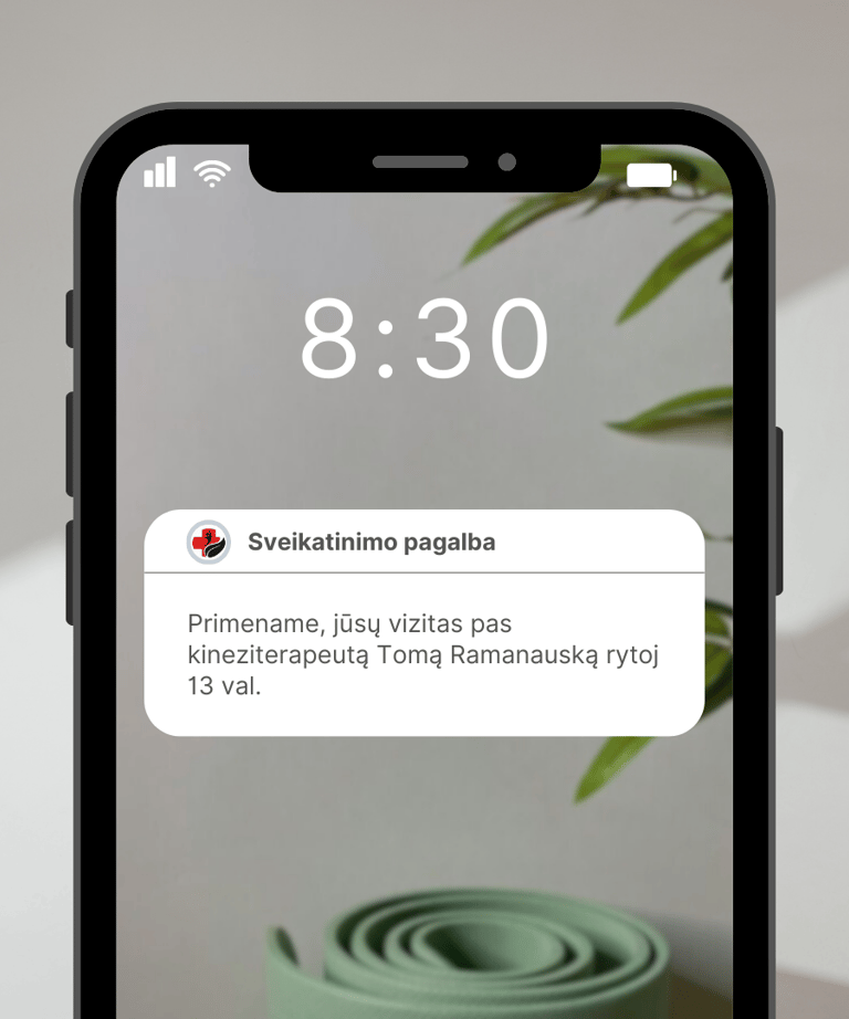 Registracija paskambinus šiuo numeriu   +370 627 66 056