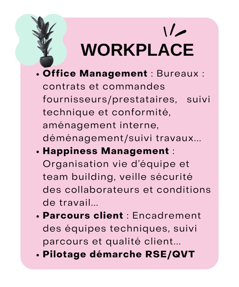 Missions Office management freelance paris