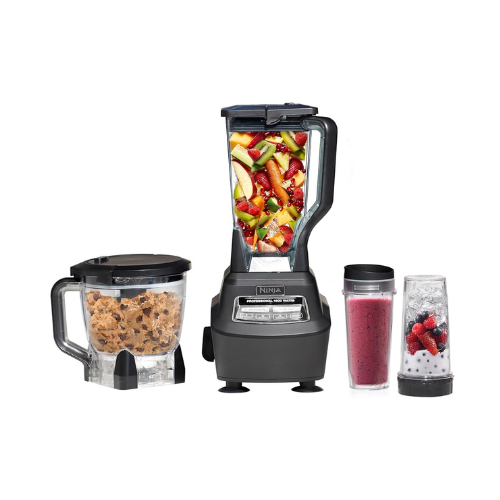 Ninja Mega Kitchen System BL770 – 1500W blender, 8-cup food processor, and two 16 oz. to-go cups wit