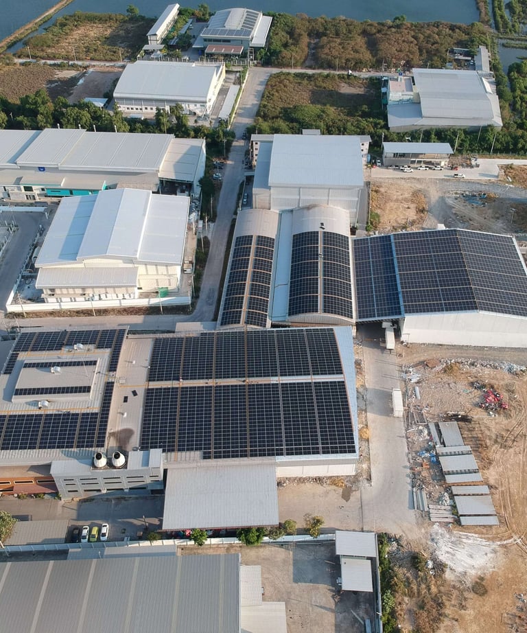 โซลาร์เซลล์สมุทรสาคร ขนาด 999.50kWp