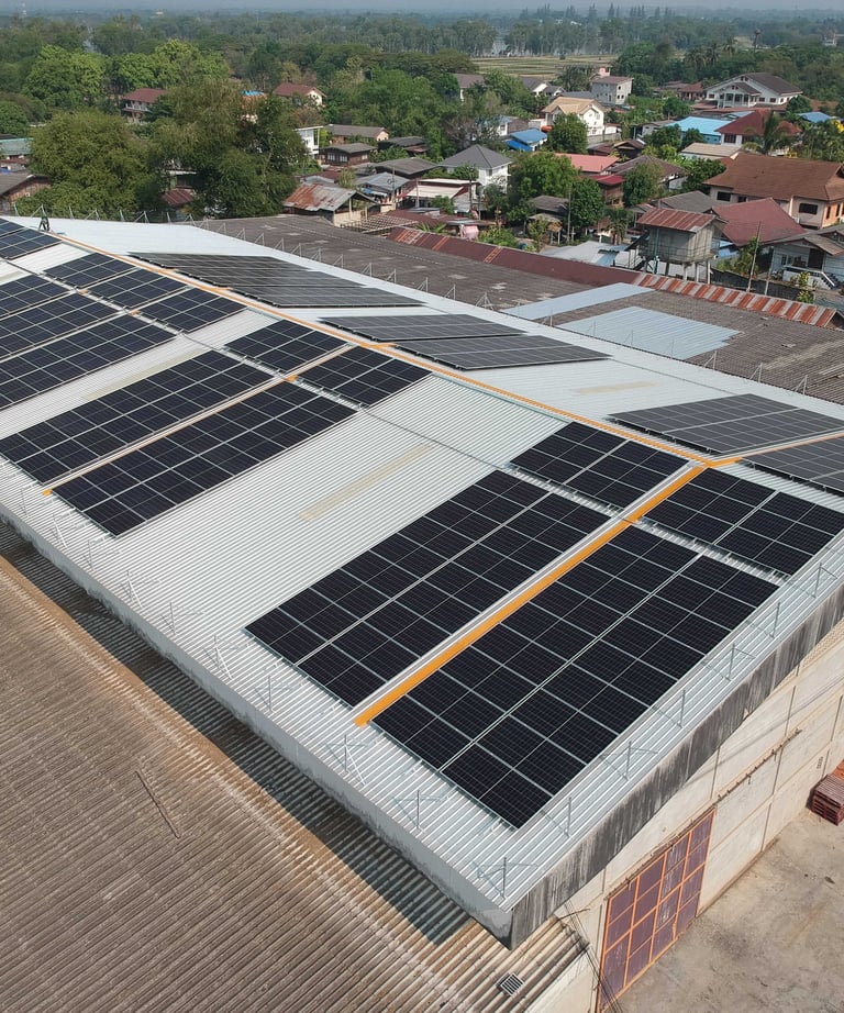 โซลาร์เซลล์ตาก ขนาด 205.20kWp