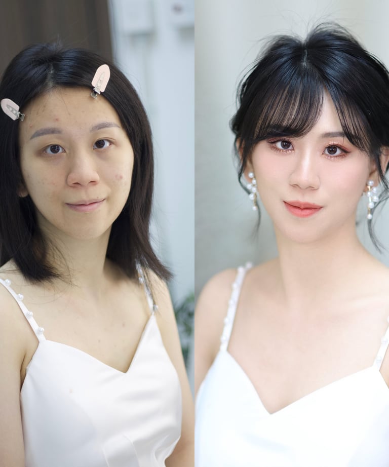 香港婚禮新娘化妝師-新娘化妝髮型教學課程