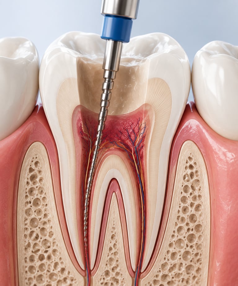 Endodoncia en Klinik Dent México con atención cuidadosa y enfoque en comodidad del paciente.