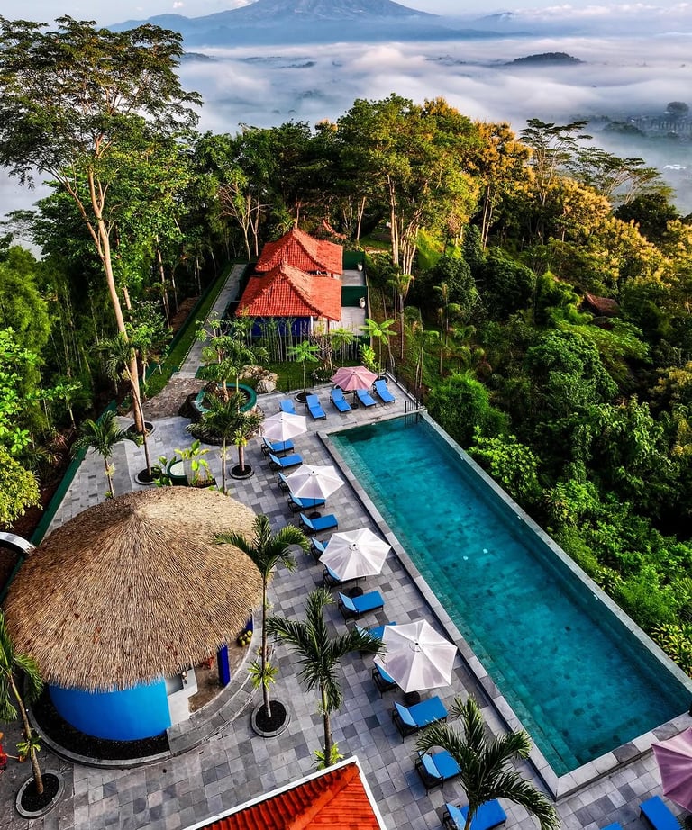 Bali pool tiles
