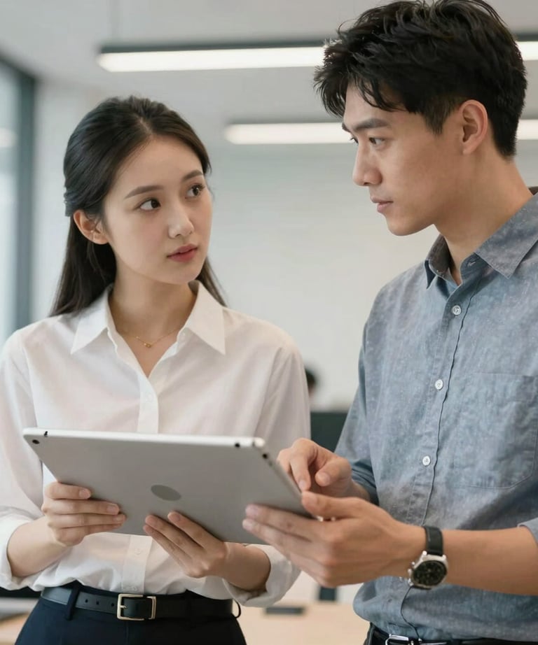 A cinematic shot of a family embracing on a terracotta-colored pathway bathed in soft afternoon light.