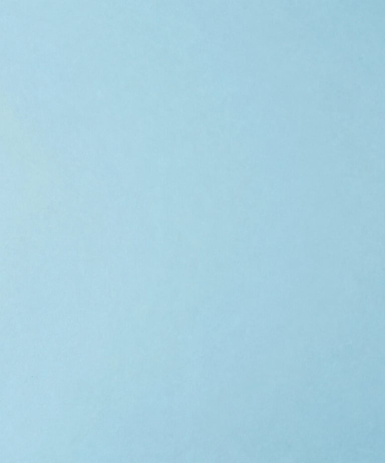 A solid light baby blue background with a smooth paper texture for graphic design.