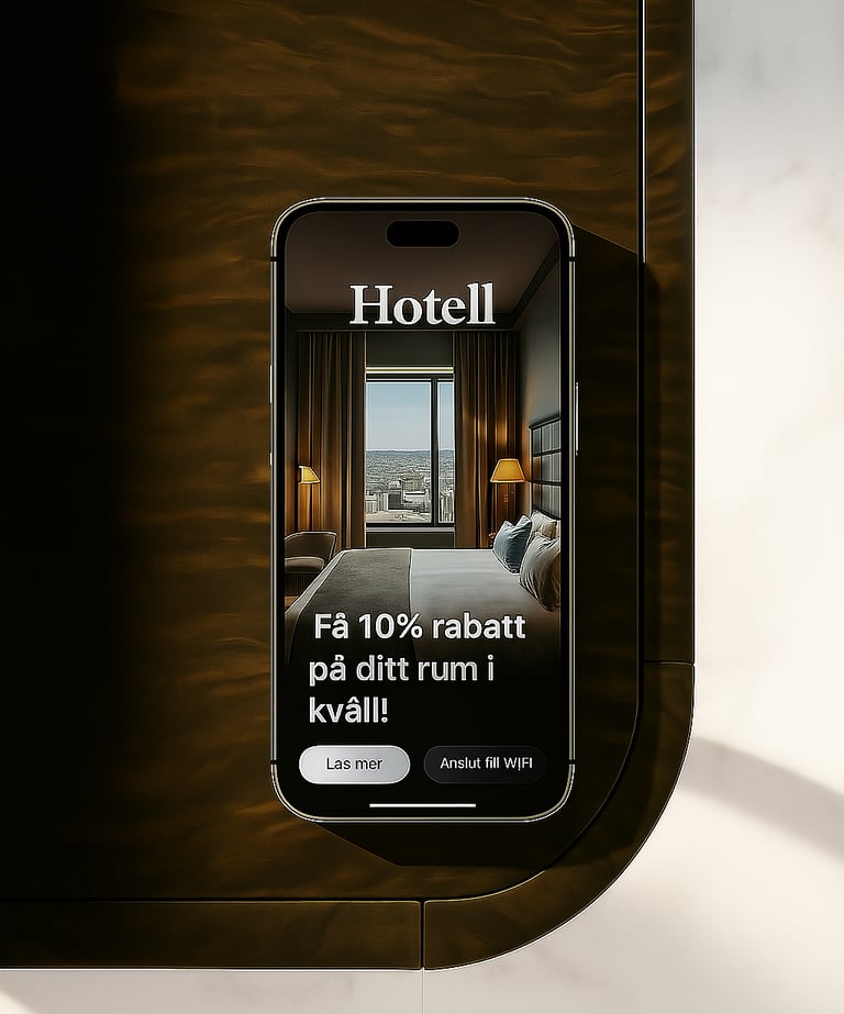 Snabbt och säkert gäst WiFi utan lösenord via QR-kod – Sweden WiFi för hotell , Airbnb, vandrarhem