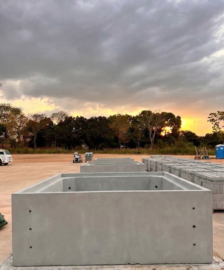 Aduela de Concreto 3x3 - Grupo Traço
