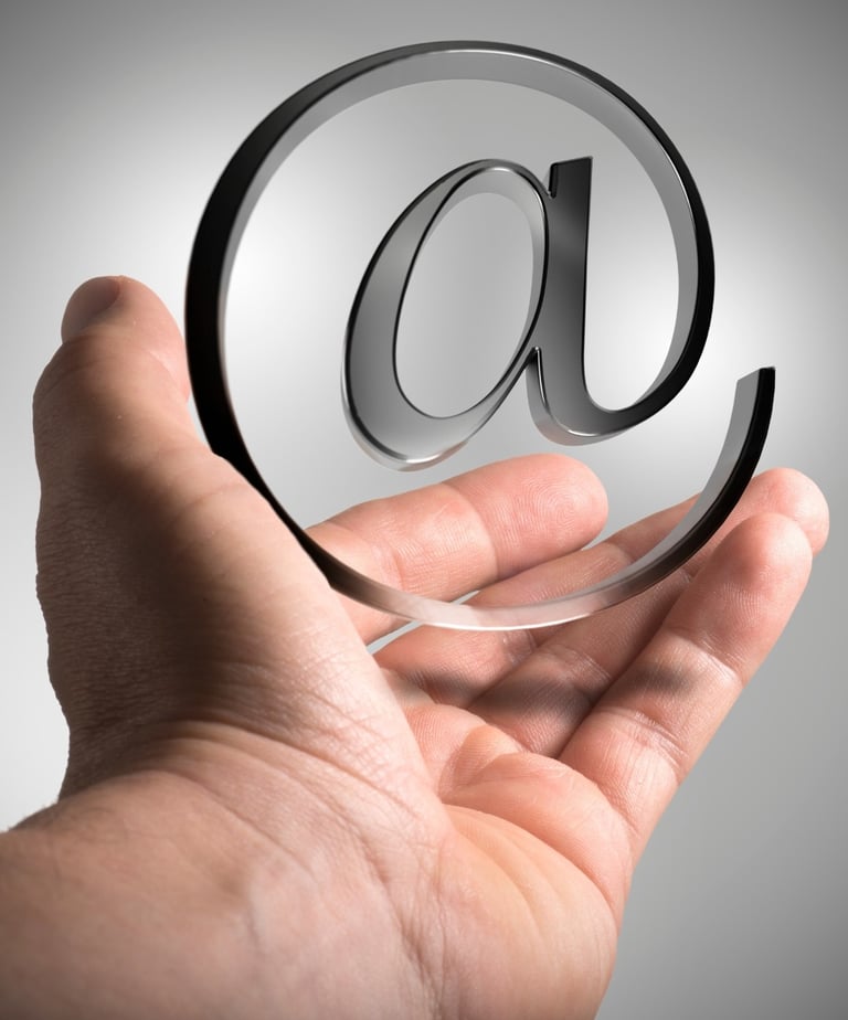 a person holding a glass at symbol