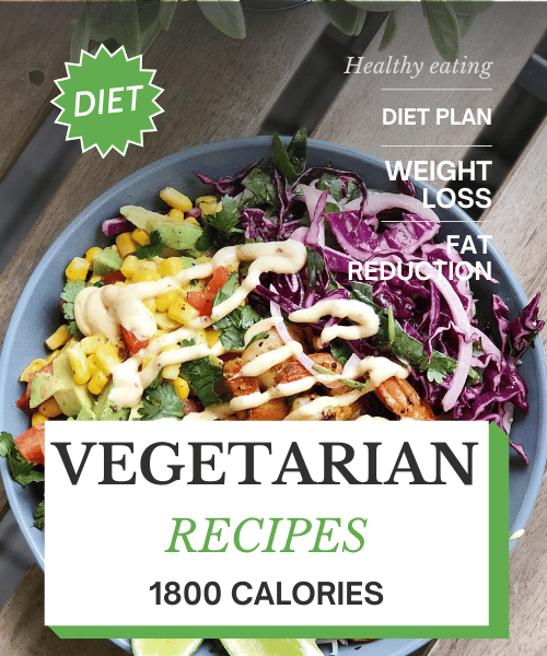 fat loss meal plan vegetarian diet 1800 calories
