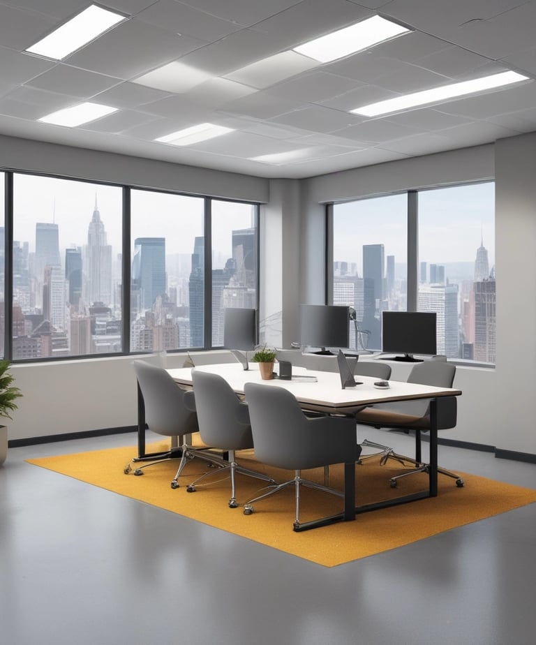 Bright living room with modern inventory