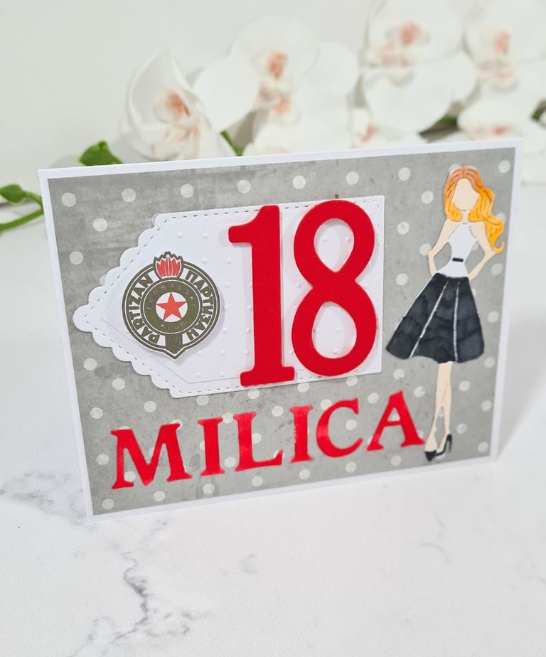 Handmade Milestone Birthday Card Ideas for 18th birthday