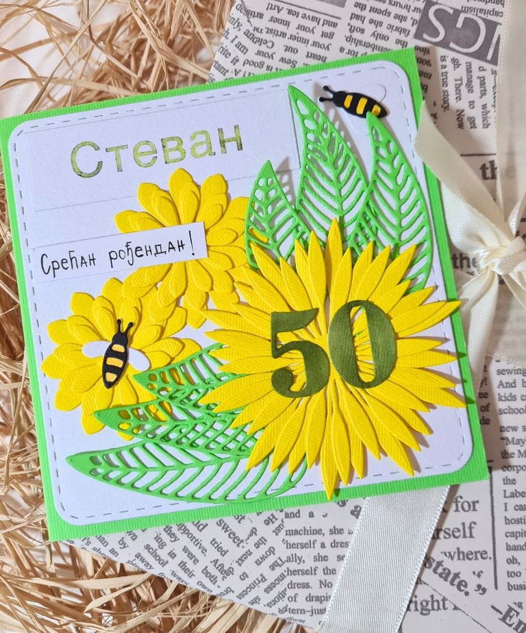 Handmade Milestone Birthday Card Ideas
