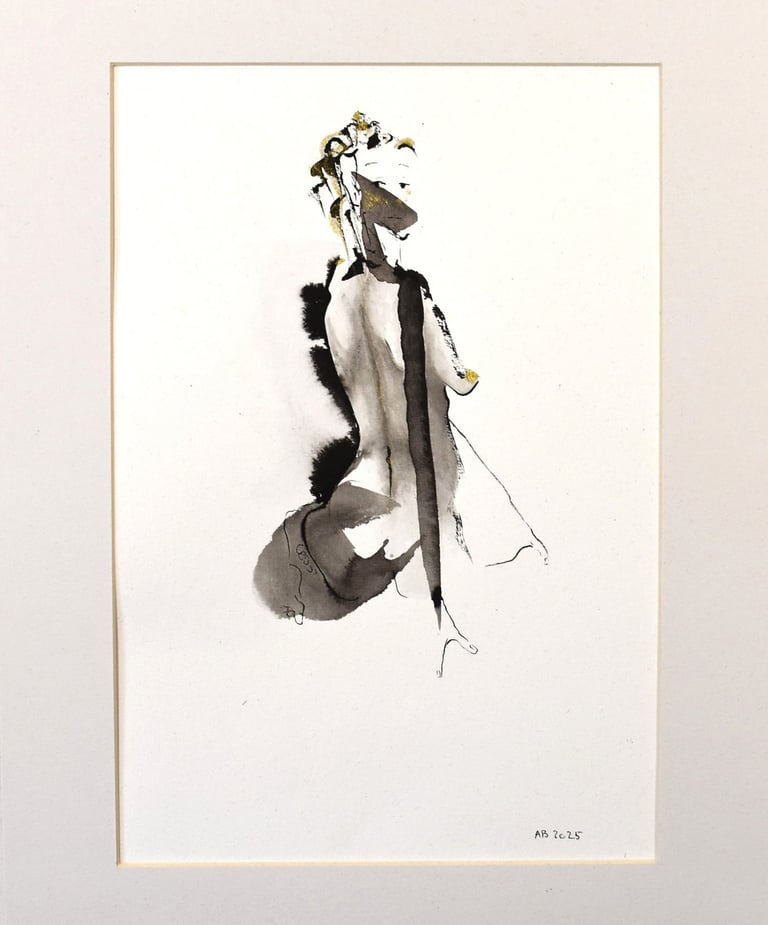 Ink drawing