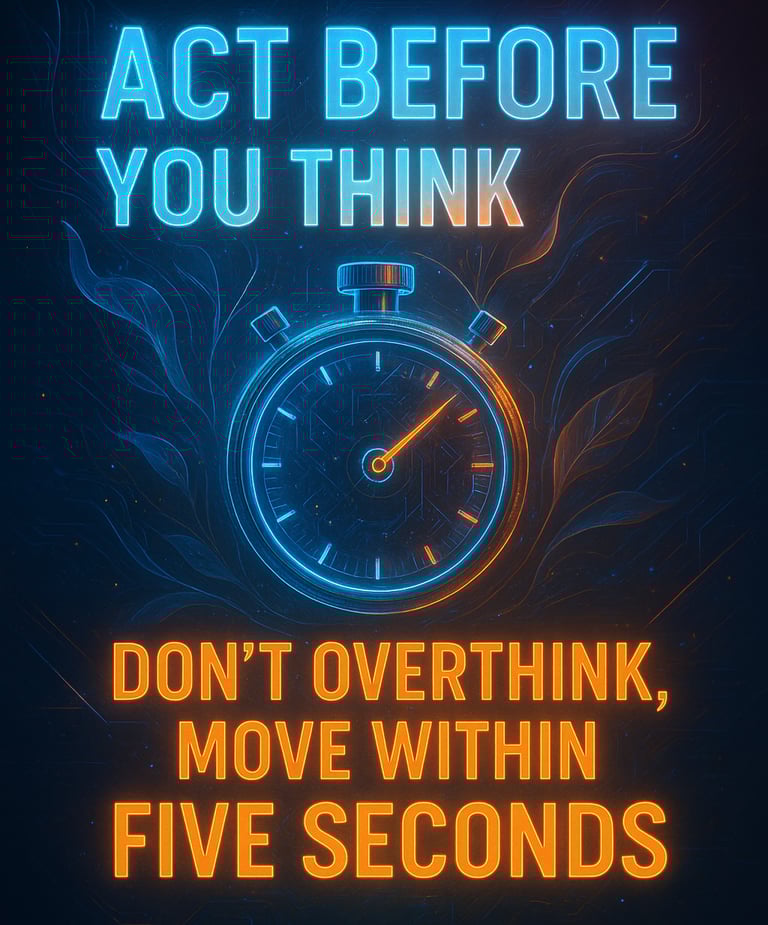 Act Before You Think