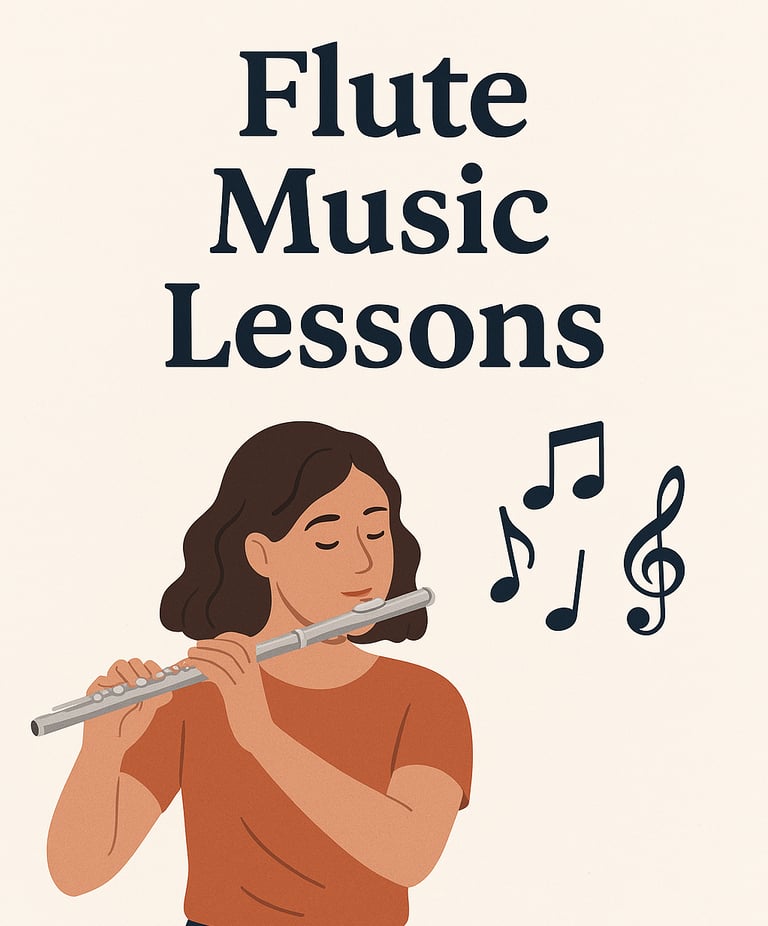Learn to Play the Flute online personalized for All Ages