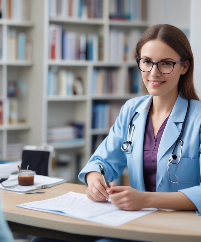 A sleek hospital bed with adjustable settings in a bright patient room.