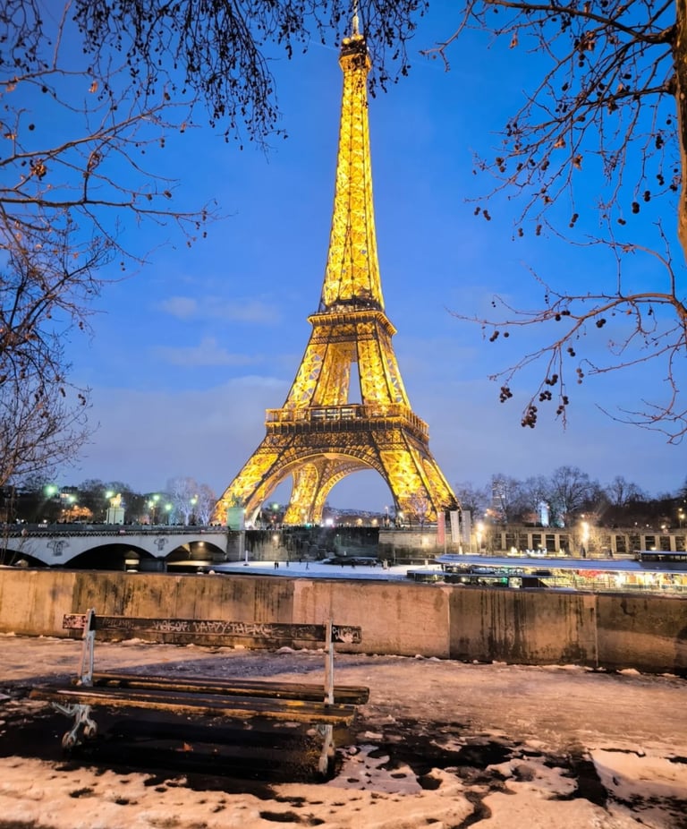 Paris sous la neige 2026