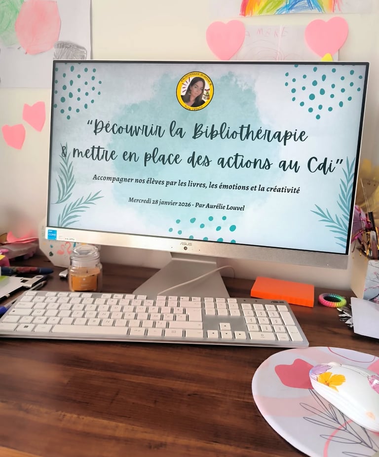 bibliothérapie CDI professeurs documentalistes