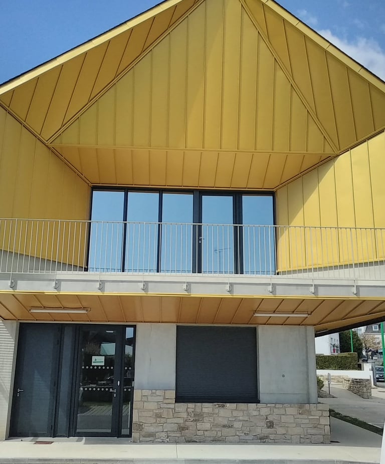 Mairie Baden film solaire miroir